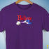 Believe Drag Pride Flag Jingle Bell Premium Unisex T-Shirt - Purple